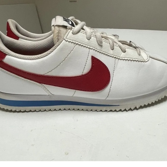 Nike Cortez ‘72 Sneakers Sz 4Y Red White Blue - Picture 4 of 9
